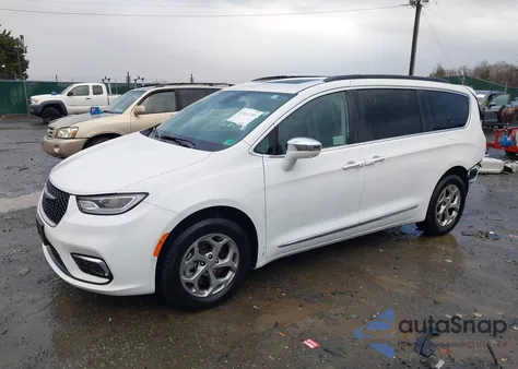 2022 Chrysler Pacifica Limited Awd из США, поврежденный, VIN 2C4RC3GG6NR167169